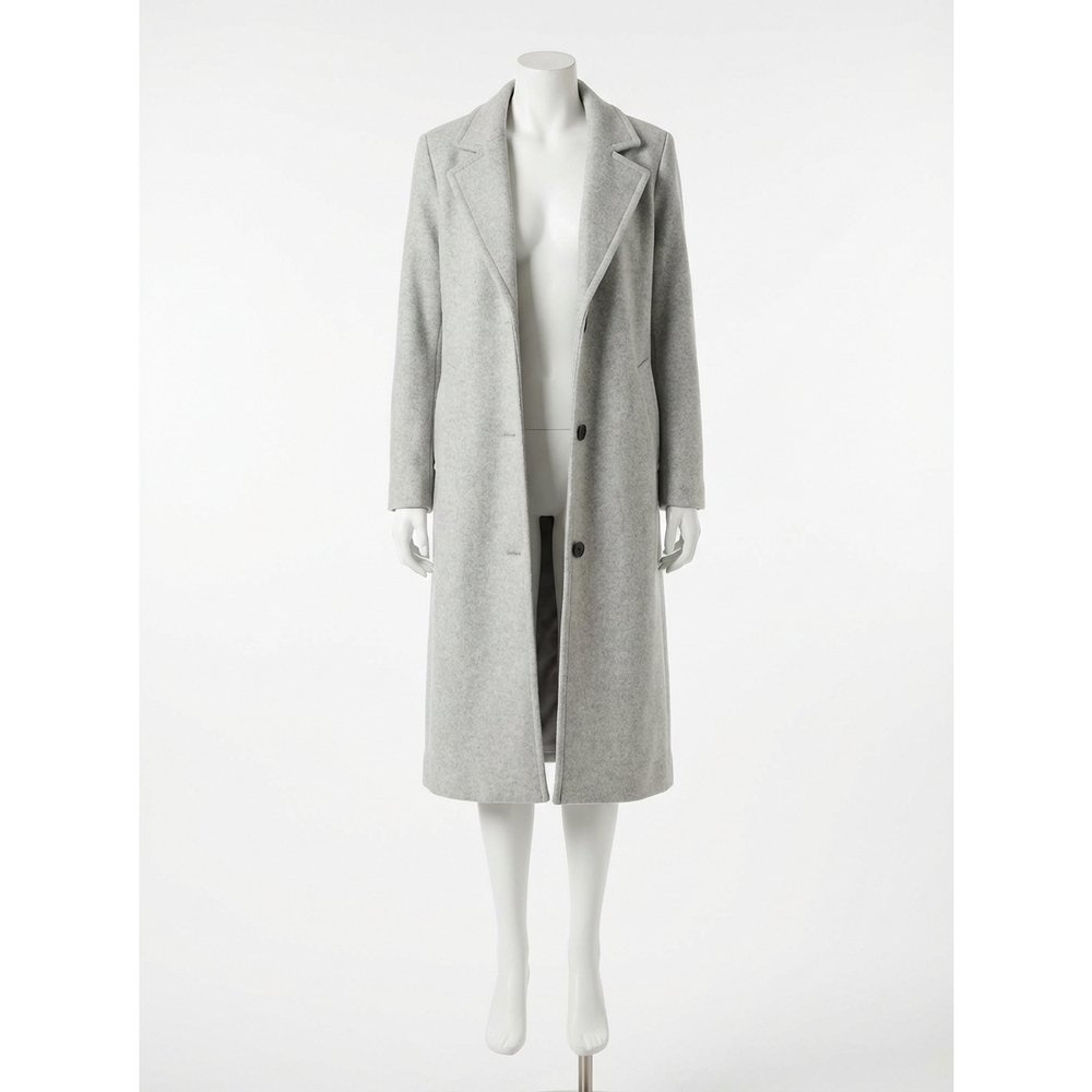 NEW Z SUPPLY women's conway plush coat in classic heather gray
